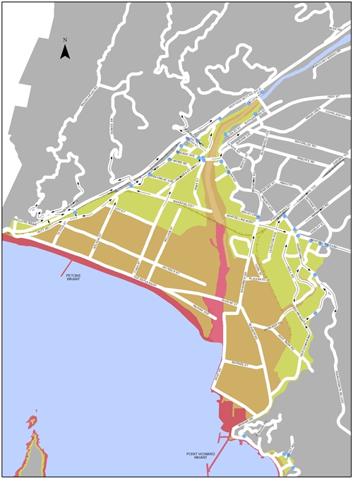 Download the Petone/Gracefield/Seaview Tsunami Blue Line map